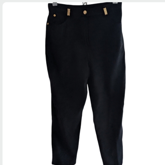 St. John Sport Black Pants Size 6 | Marie Gray Collection - Picture 9 of 9